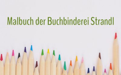 Malbuch Bücherhelden von der Buchbinderei Strandl