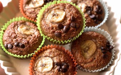 Schoko Banana-Bread Muffins zum Muttertag